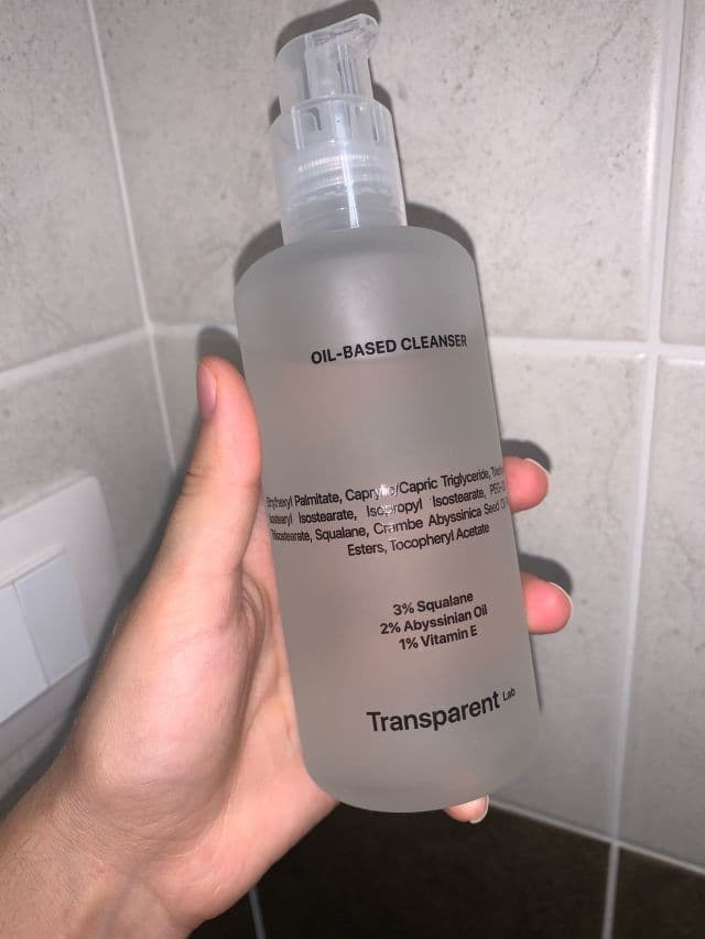 Transparent Lab Oil-Based Cleanser review photo by soraskn