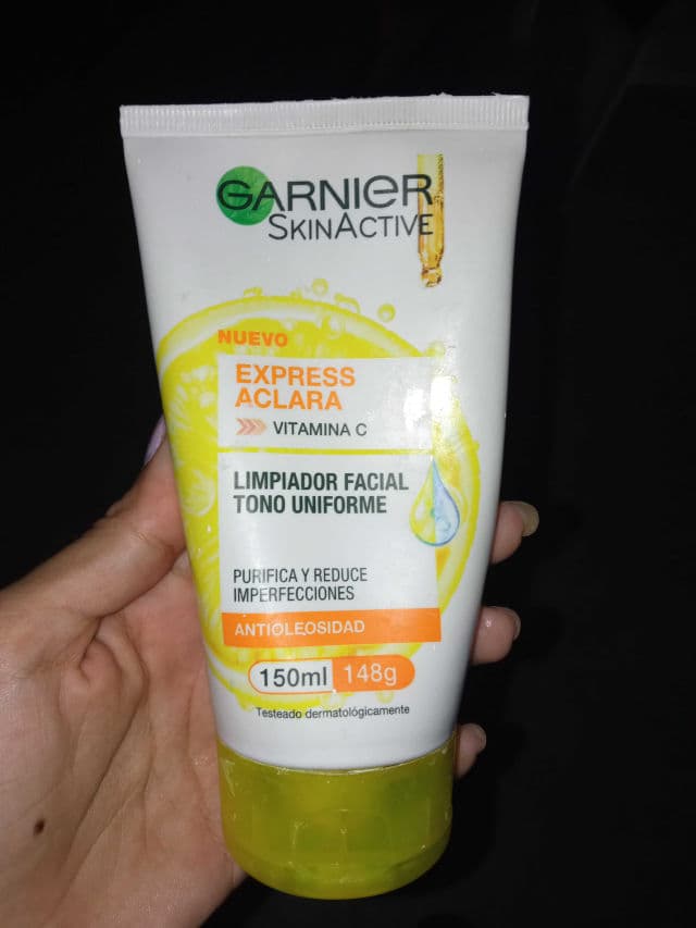 Garnier Express Aclara Limpiador Facial Tono Uniforme review photo by keydi05