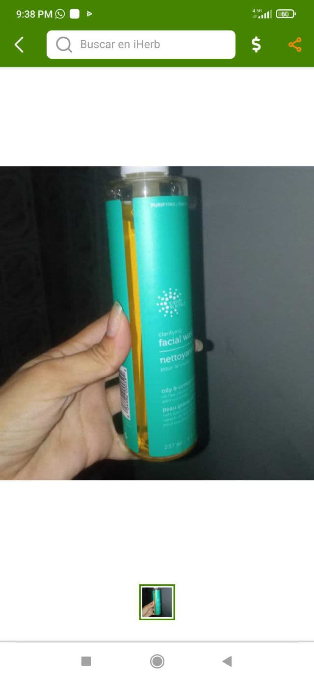 Earth Science Clarifying Facial Wash - Fragrance Free review photo by keydi05