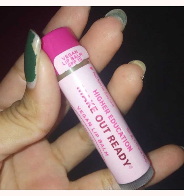 Higher Education Made Out Ready Vegan Lip Balm SPF 15 review photo by keydi05