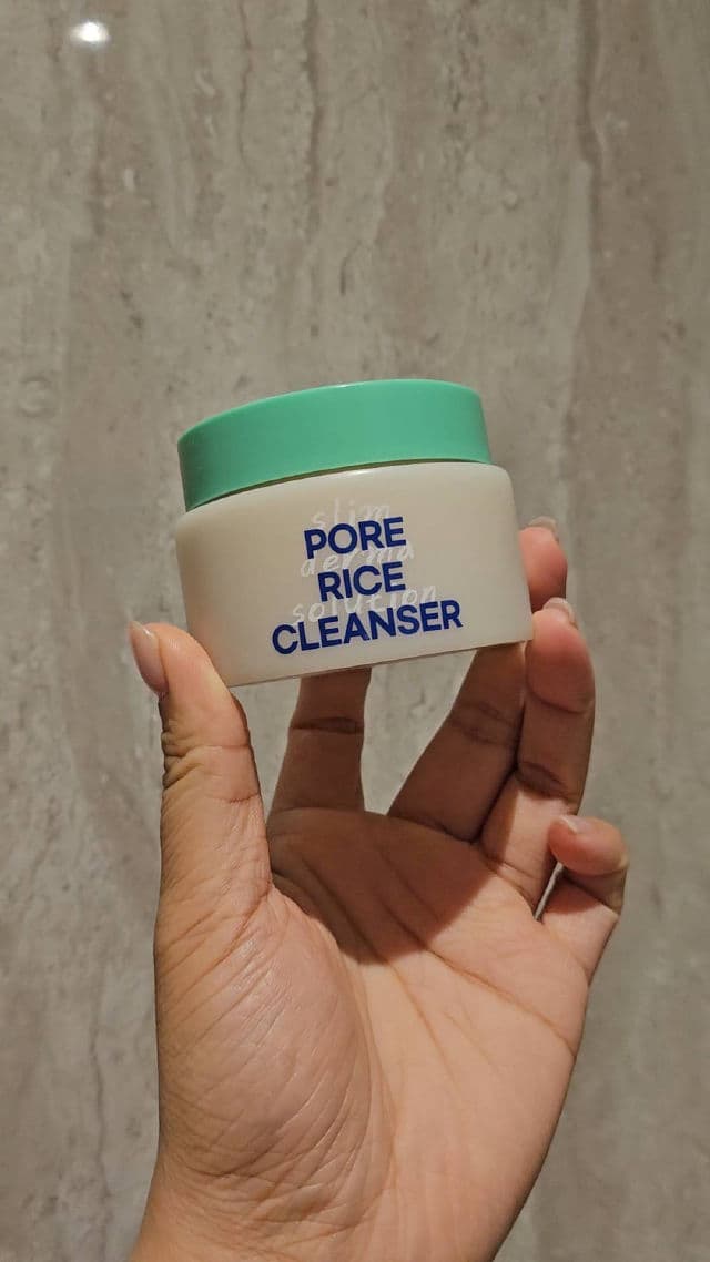 Lab.it Pore Rice Cleanser review photo by PinkPeach