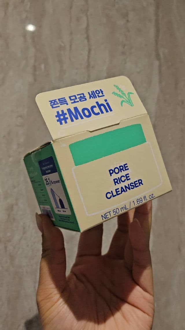 Lab.it Pore Rice Cleanser review photo by PinkPeach