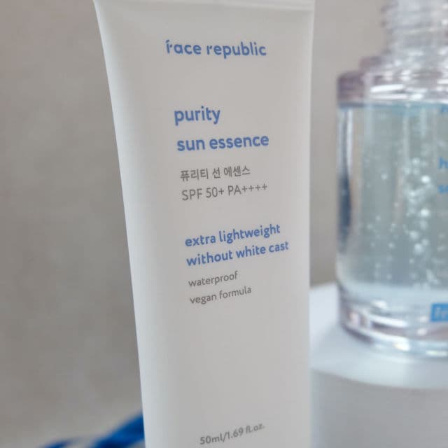 Face Republic Purity Sun Essence SPF50+ PA++++ review photo by Irenaerin