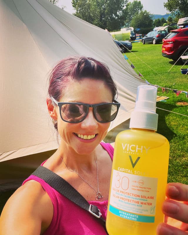 Vichy Capital Soleil Solar Protective Water SPF 50 Hydrating review photo by BellaBooBeauty
