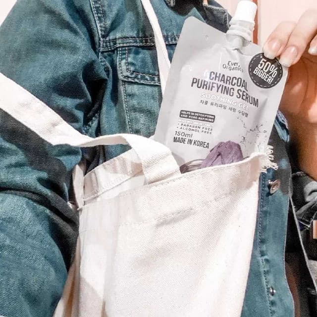 Ever Organics Charcoal Purifying Serum Soothing Gel review photo by gabeesphere