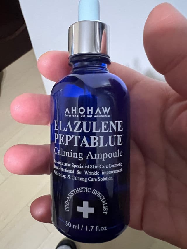 AHOHAW Elazulene Peptablue Calming Ampoule review photo by Gabis