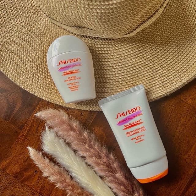 Shiseido Urban Environment Sun Care Dual Fresh Moisture Hyaluronic Acid SPF 42 review photo by jvayavinat