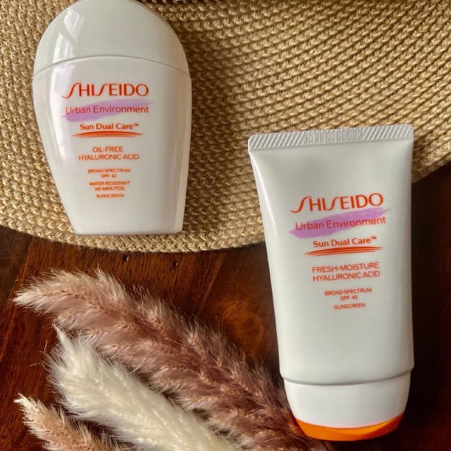Shiseido Urban Environment Sun Care Dual Fresh Moisture Hyaluronic Acid SPF 42 review photo by jvayavinat