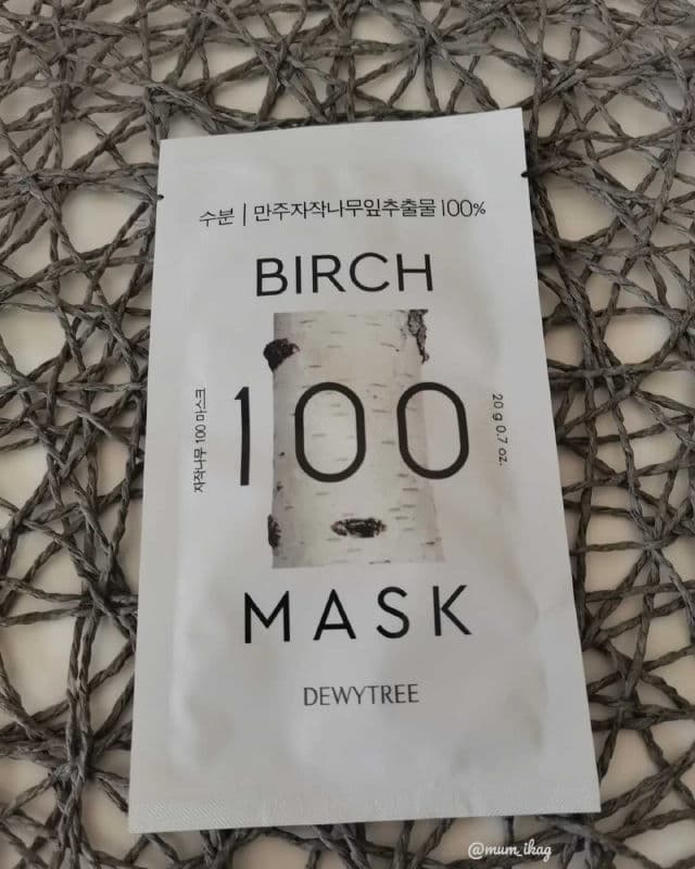 DEWYTREE 100 Birch Mask review photo by Pingutester