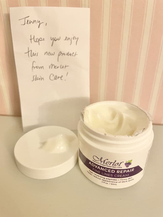 Merlot Advanced Repair Fine Lines Cream review photo by Jenviz08