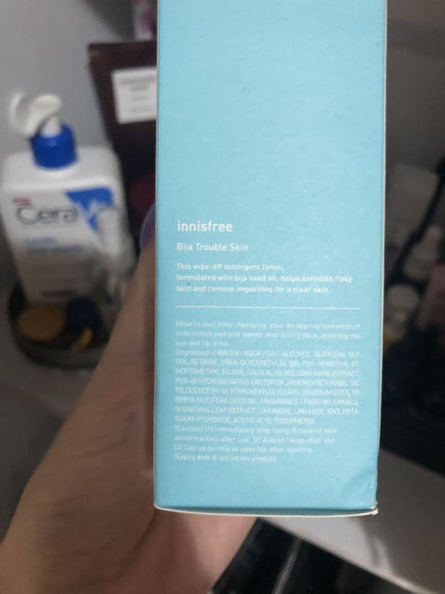 INNISFREE Bija Trouble Skin review photo by camilaguimaraes