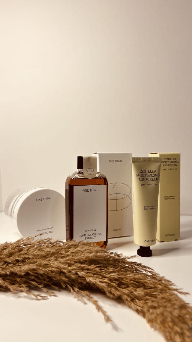 One Thing Centella Moisturizing Sunscreen SPF50+ PA++++ review photo by guiniscorner