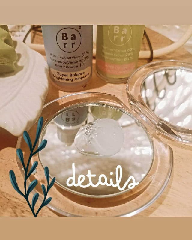 Barr Cosmetics Super Green Deep Energy Ampoule review photo by kbeautysandra