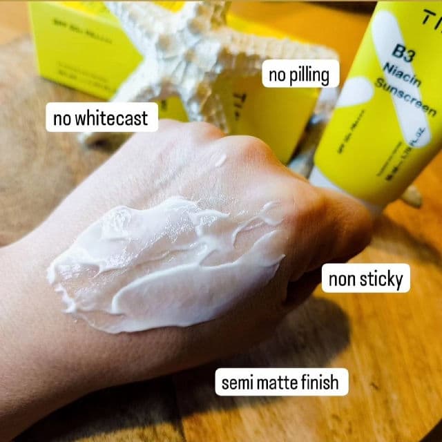 TIAM B3 Niacin Sunscreen SPF50+ PA++++ review photo by kbeautysandra