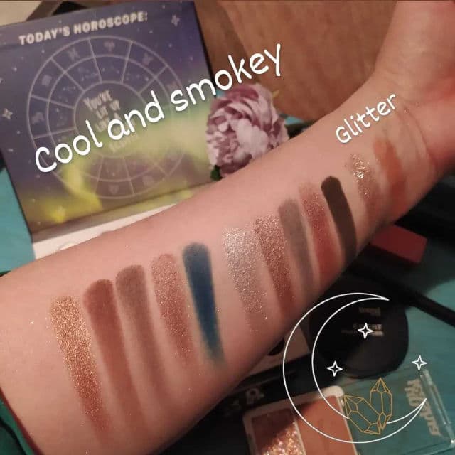 BH Cosmetics Mystic Zodiac Moon Shadow Palette review photo by kbeautysandra