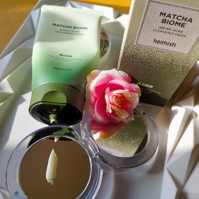 Heimish Matcha Biome Amino Acne Cleansing Foam review photo by kbeautysandra