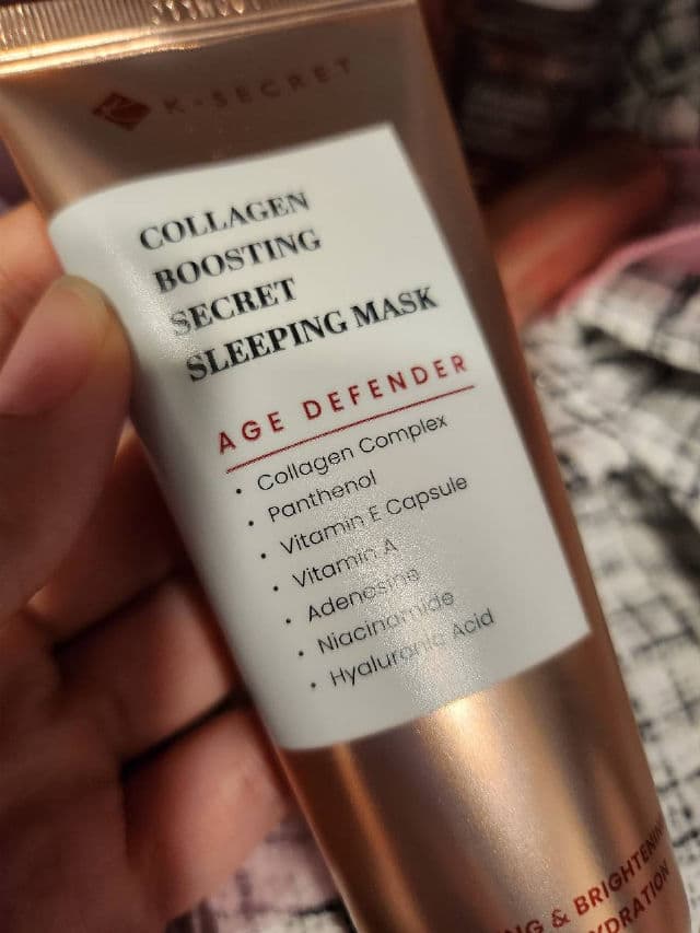 K-Secret Collagen Boosting Secret Sleeping Mask review photo by serene1126