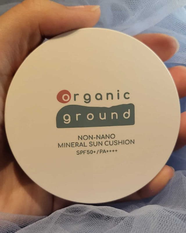 Organic Ground Non-Nano Mineral Sun Cushion SPF50+PA++++ review photo by serene1126