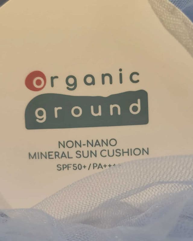 Organic Ground Non-Nano Mineral Sun Cushion SPF50+PA++++ review photo by serene1126