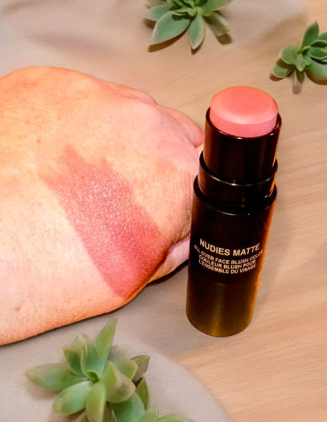 Nudestix Nudies Matte Lux All-Over Blur Blush Natural Color - Dolce Darlin' review photo by Hollys142