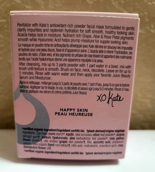 Juice Beauty Kate Hudson Revitalizing Acacia + Rose Powder Mask review photo by SacredV