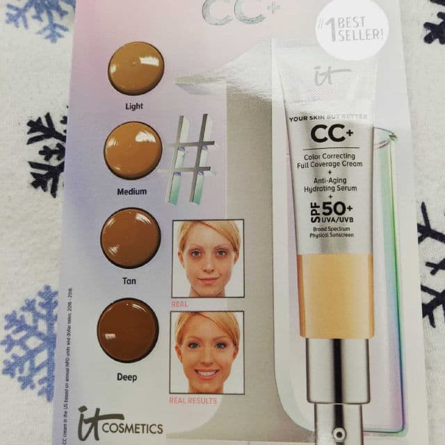It Cosmetics CC+ Cream with SPF 50+ review photo by NatalieL