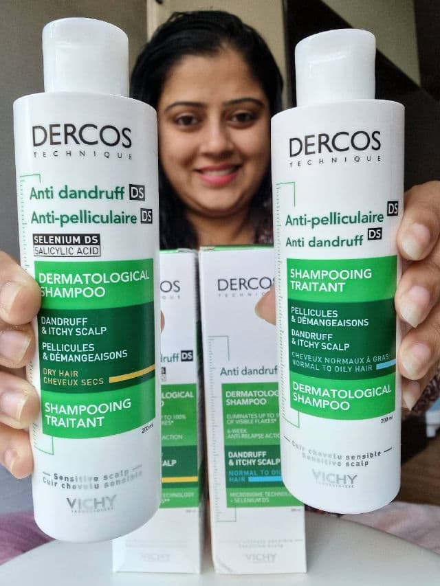 Vichy Dercos Anti-Dandruff Dermatological Shampoo review photo by Prabh