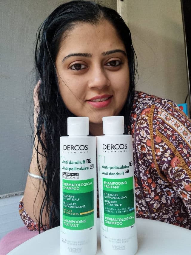 Vichy Dercos Anti-Dandruff Dermatological Shampoo review photo by Prabh