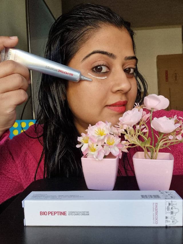 Swanicoco Bio Peptine Fermentation Peptine Eye Care Cream review photo by Prabh