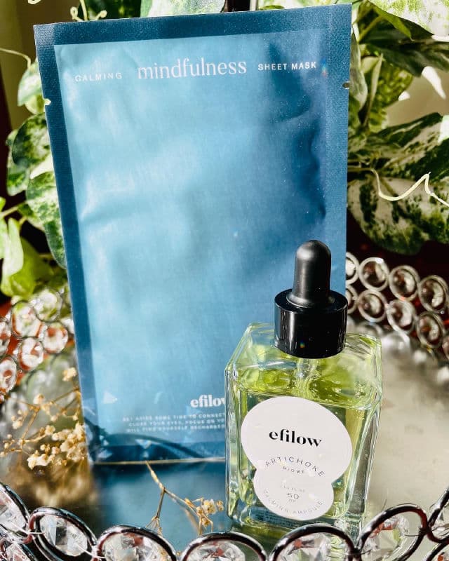 Efilow Calming Mindfulness Sheet Mask review photo by TDK