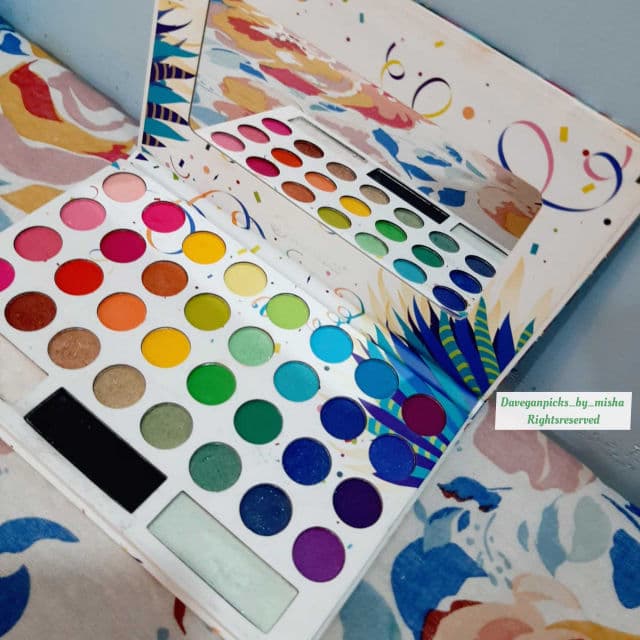 BH Cosmetics Take Me Back to Brazil Eyeshadow Pallette review photo by Daveganpicksbymisha