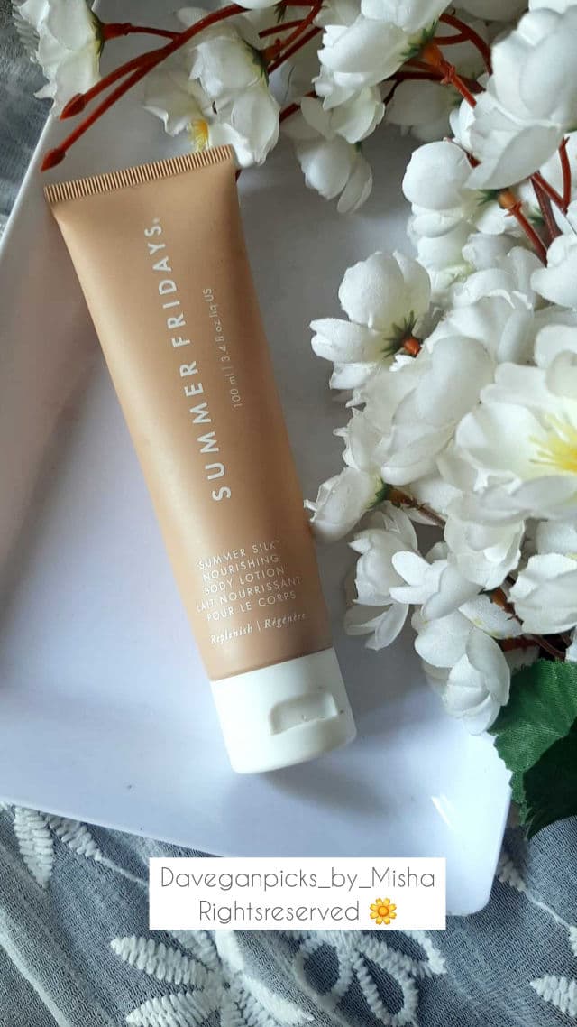 Summer Fridays Summer Skin Nourishing Body Lotion review photo by Daveganpicksbymisha