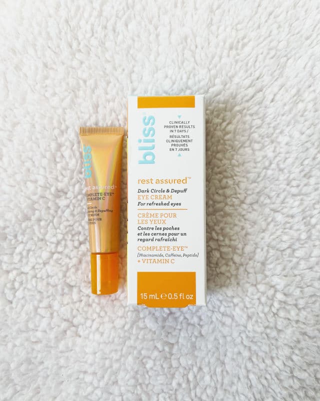 Rest Assured Eye Cream product review