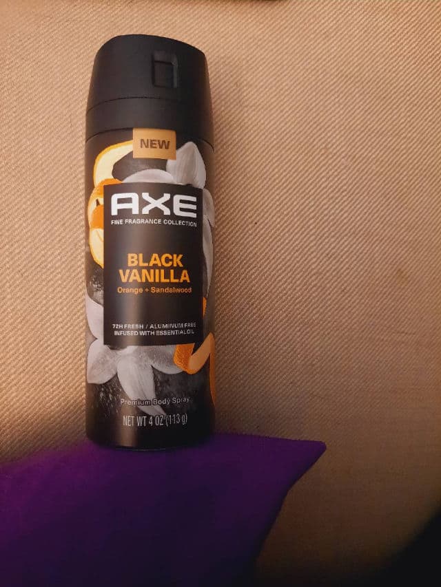 AXE Black Vanilla Premium Deodorant Body Spray review photo by magentared666
