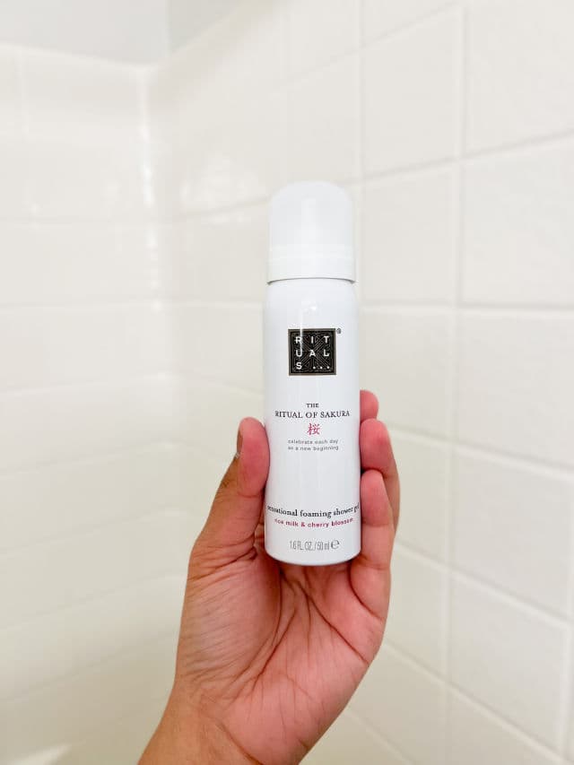 Rituals The Ritual of Sakura Foaming Shower Gel review photo by VeronicaReviews