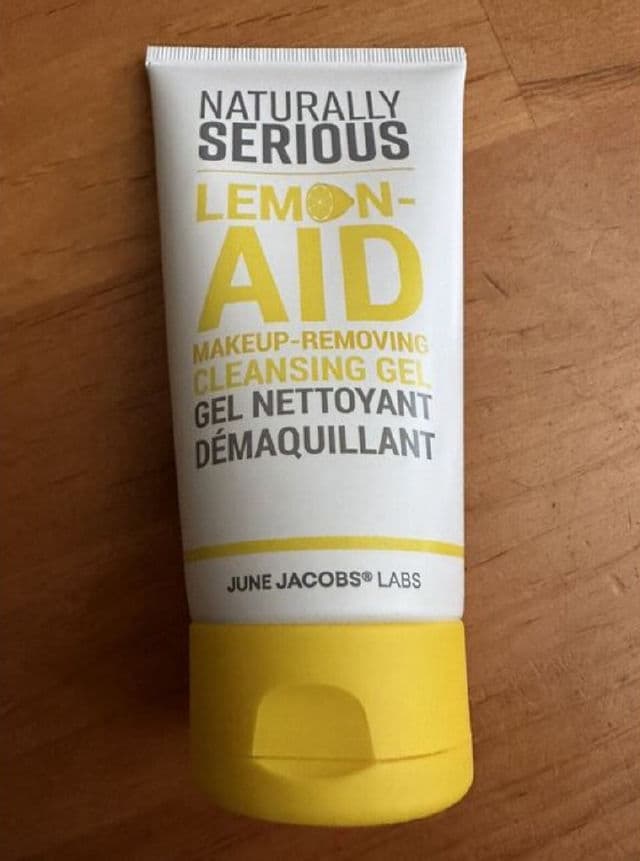 Naturally Serious Lemon-Aid Makeup-Removing Cleansing Gel review photo by smoocheslips