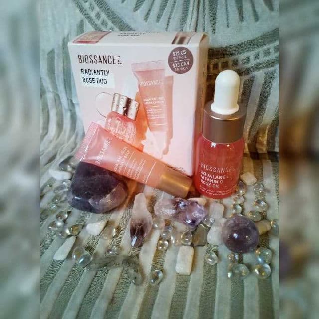 Biossance Squalane+ Rose Vegan Lip Balm review photo by staceymeows