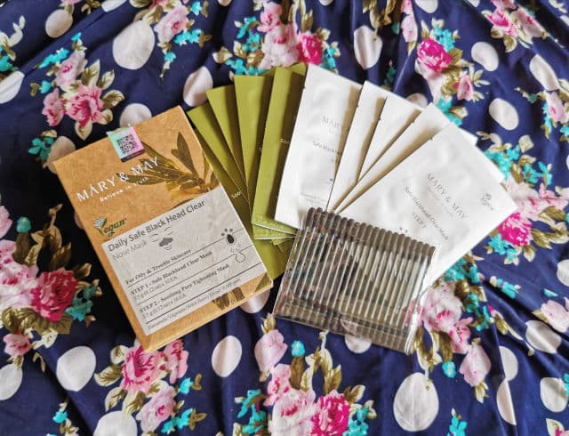 Mary&May Daily Safe Black Head Clear Nose Mask (Step 1) review photo by Coco992016