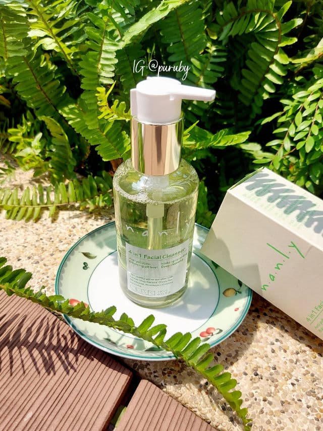 nanly 4 in 1 Facial Cleanser review photo by RubyPham