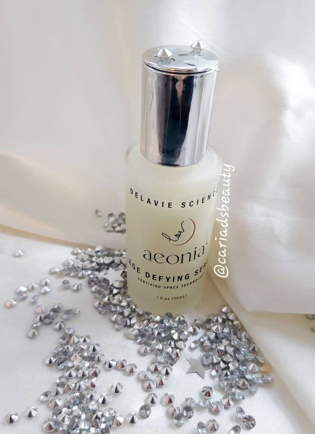 Delavie Sciences Aeonia Age Defying Serum review photo by cariadsbeauty