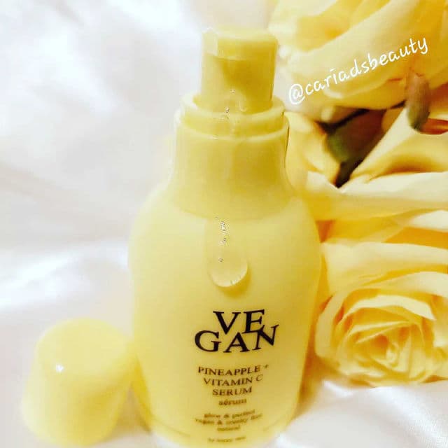 Vegan By Happy Skin Pineapple + Vitamin C Serum review photo by cariadsbeauty