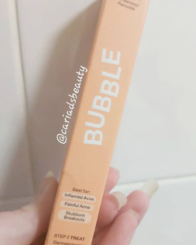 Bubble Fade Away review photo by cariadsbeauty