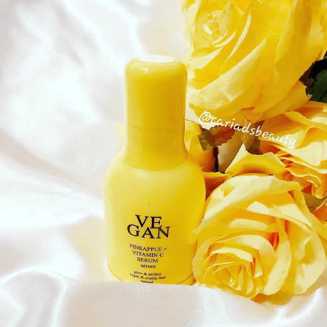 Vegan By Happy Skin Pineapple + Vitamin C Serum review photo by cariadsbeauty