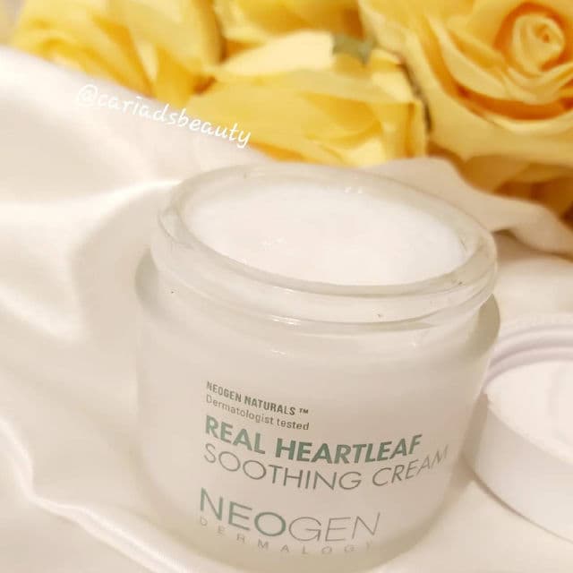 NEOGEN Dermalogy Real Heartleaf Soothing Cream review photo by cariadsbeauty