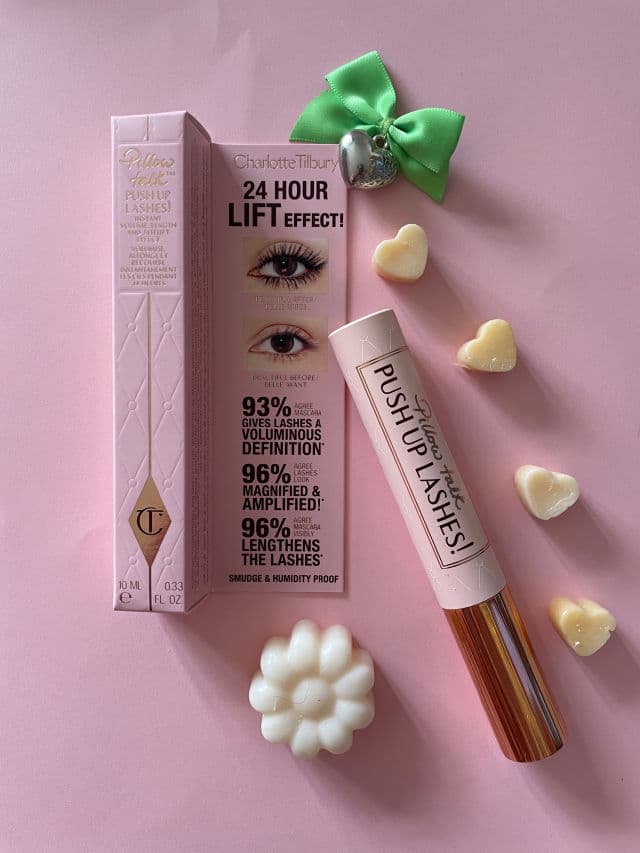 Charlotte Tilbury Pillow Talk Push Up Lashes! Mascara review photo by sugarvogue