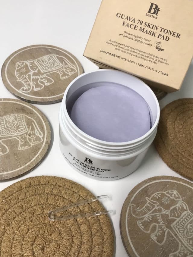 BENTON Guava 70 Skin Toner Pad review photo by sugarvogue
