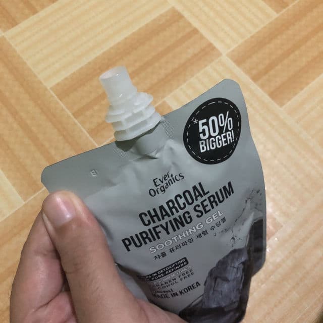 Charcoal Purifying Serum Soothing Gel product review