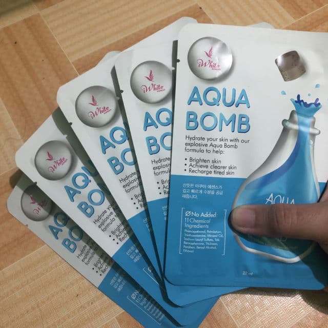 Aqua Bomb Mask Sheet product review