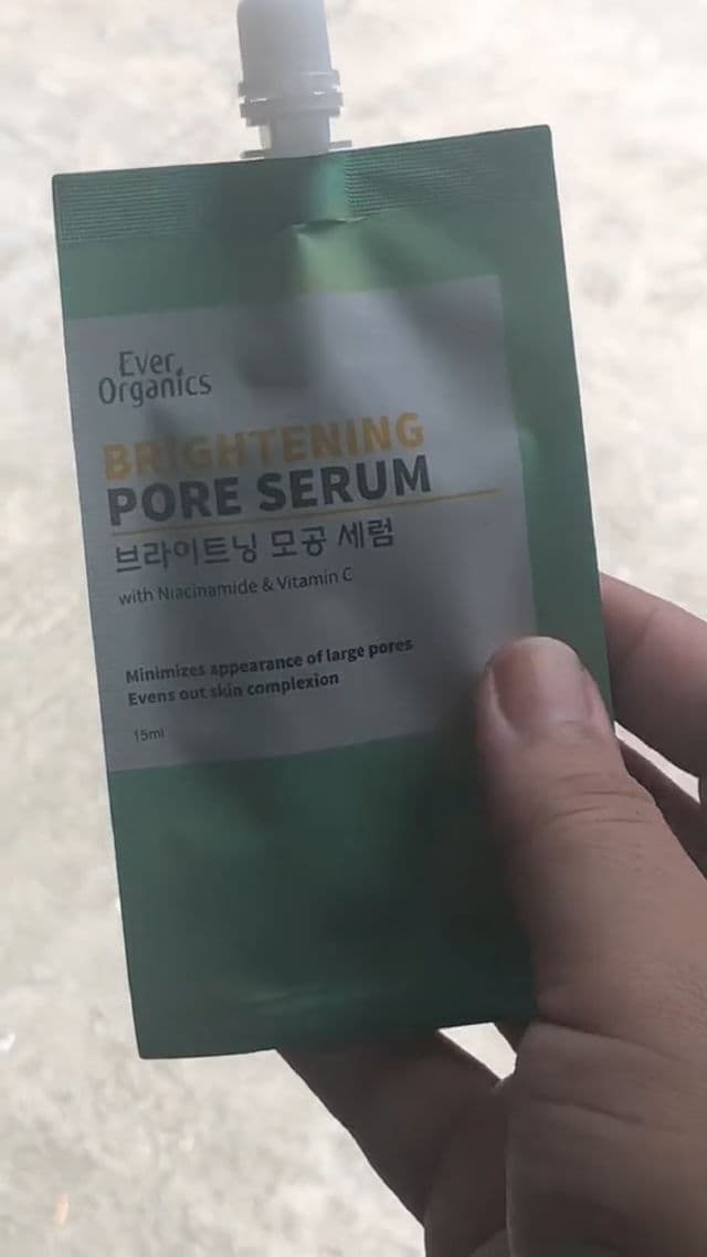Ever Organics Brightening Pore Serum review photo by Yssaaa