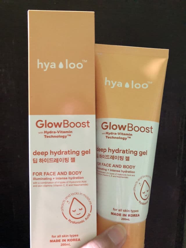 Glow Boost Deep Hydrating Gel product review